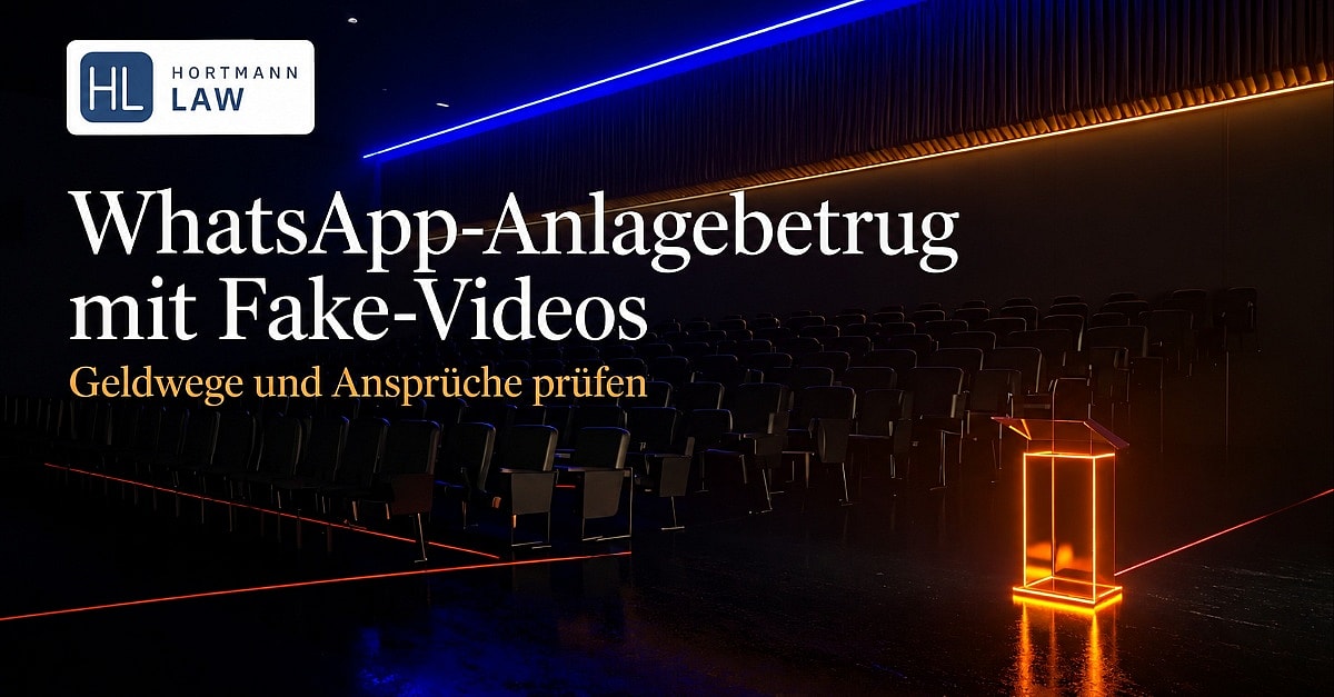 WhatsApp-Anlagebetrug mit Fake-Videos von Promis: Anwalt erklärt, wie Geschädigte gegen Banken klagen