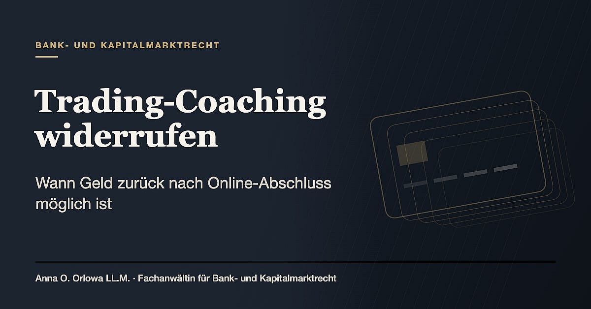 How to Cancel a Trading Coaching Contract and Get Your Money Back